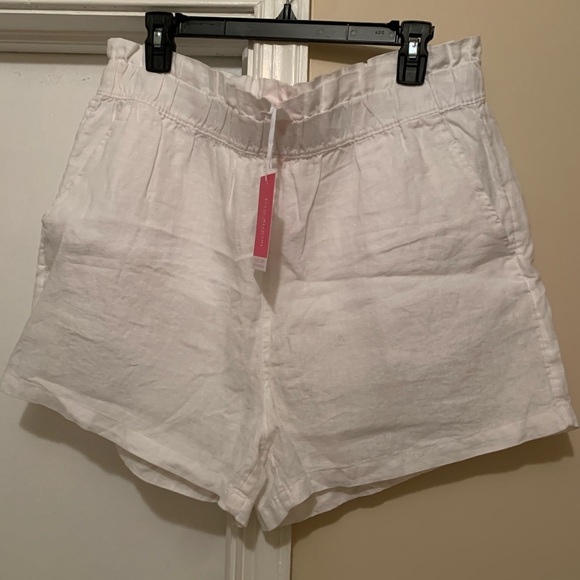 Isaac Mizrahi, 100% linen shorts - Picture 1 of 8